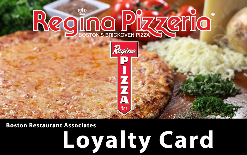 Regina Pizzeria Loyalty Card
